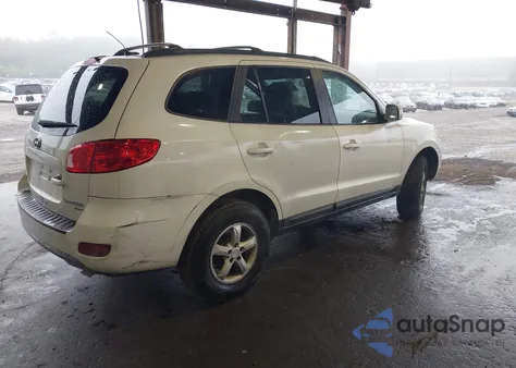 2008 Hyundai Santa Fe Gls z USA, uszkodzony, nr VIN 5NMSG73D18H228192